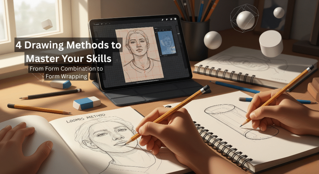 4 Drawing Methods to Master Your Skills From Form Combination to Form Wrapping - blog