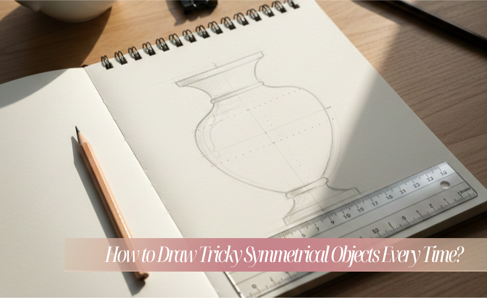 How to draw symmetrical objects